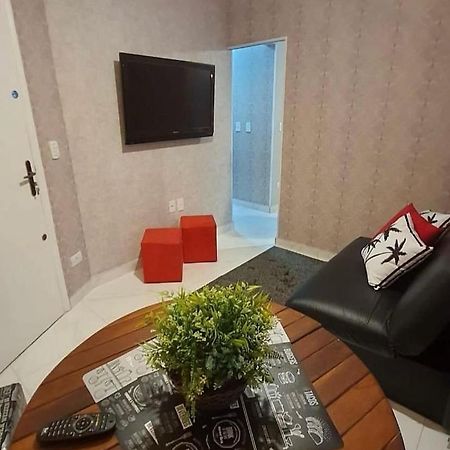 113 Canto Do Forte - 1Dorm - 200 M Da Praia E 20M Dos Bares E Restaurantes - Estacionamento Gratuito E Wi Fi , Tv A Cabo Praia Grande Dış mekan fotoğraf