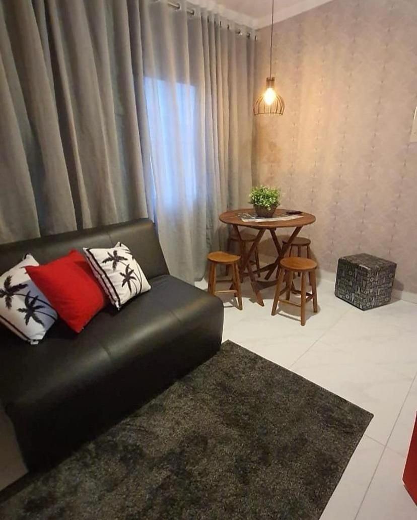 113 Canto Do Forte - 1Dorm - 200 M Da Praia E 20M Dos Bares E Restaurantes - Estacionamento Gratuito E Wi Fi , Tv A Cabo Praia Grande Dış mekan fotoğraf
