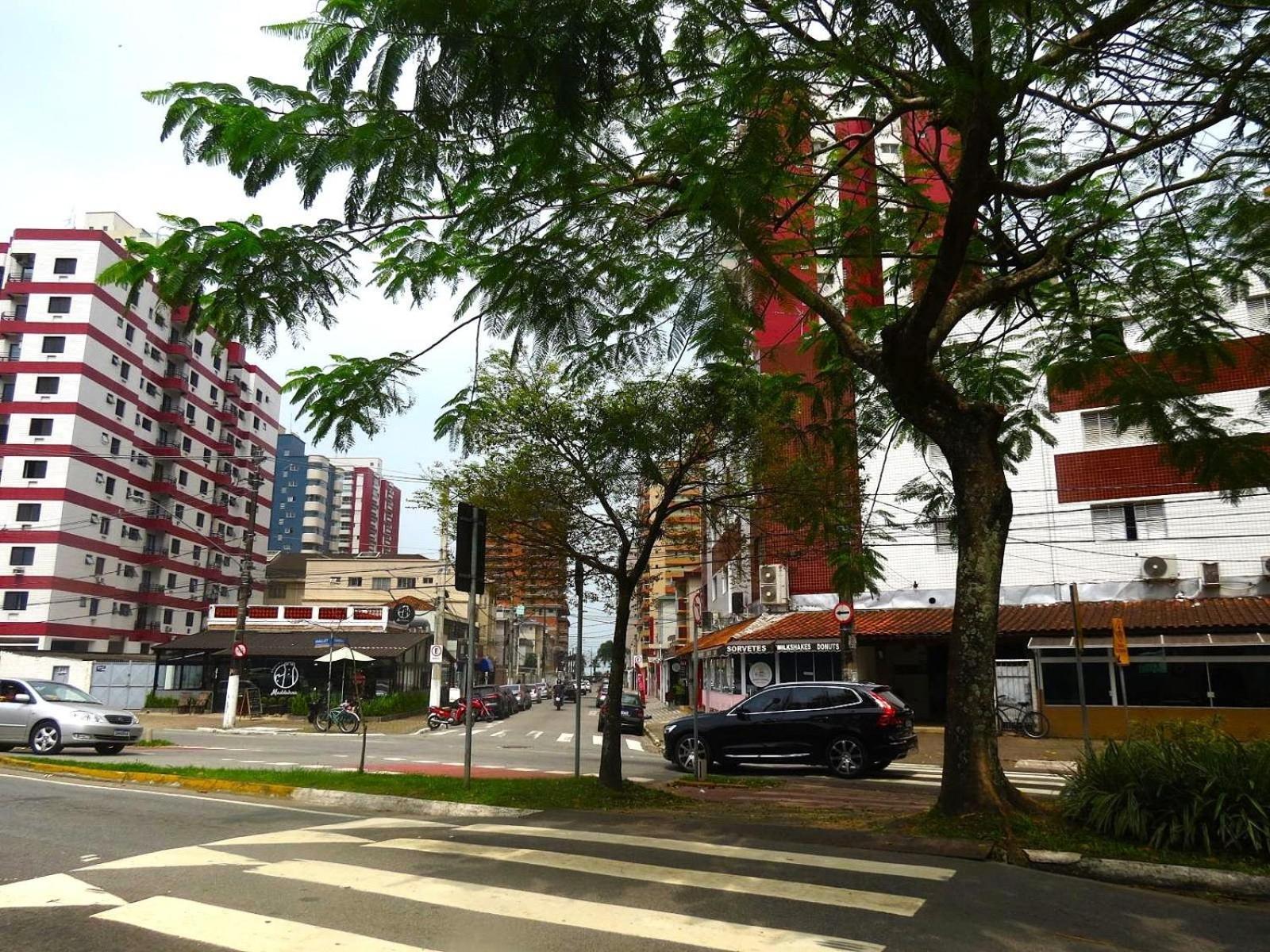 113 Canto Do Forte - 1Dorm - 200 M Da Praia E 20M Dos Bares E Restaurantes - Estacionamento Gratuito E Wi Fi , Tv A Cabo Praia Grande Dış mekan fotoğraf