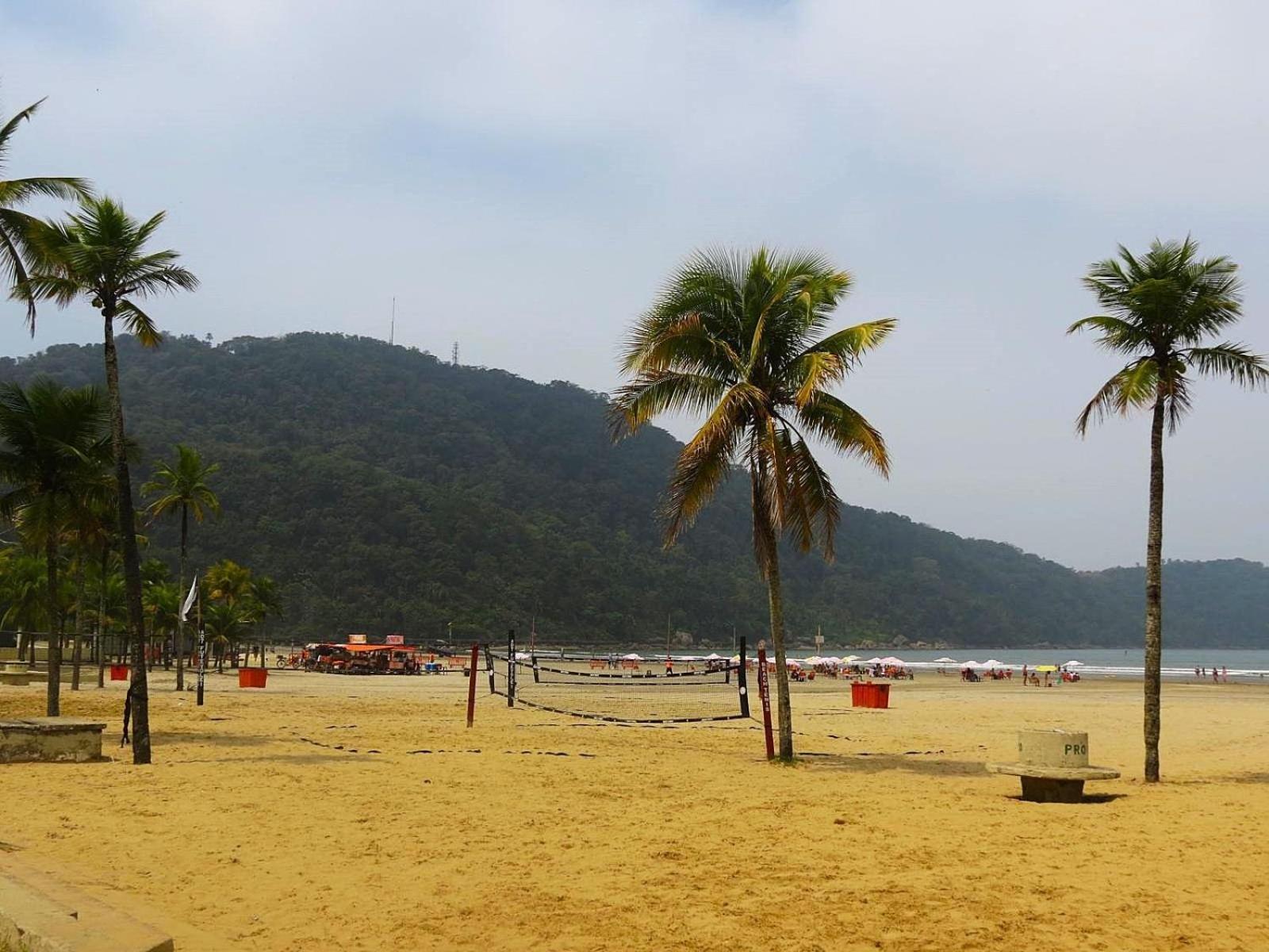 113 Canto Do Forte - 1Dorm - 200 M Da Praia E 20M Dos Bares E Restaurantes - Estacionamento Gratuito E Wi Fi , Tv A Cabo Praia Grande Dış mekan fotoğraf