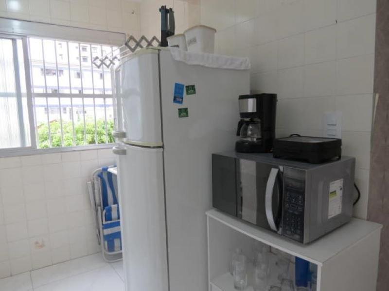 113 Canto Do Forte - 1Dorm - 200 M Da Praia E 20M Dos Bares E Restaurantes - Estacionamento Gratuito E Wi Fi , Tv A Cabo Praia Grande Dış mekan fotoğraf