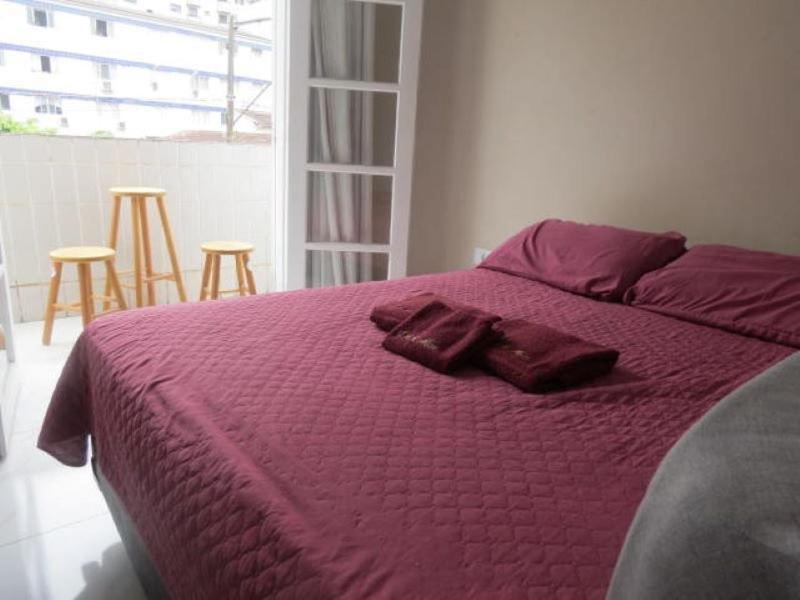 113 Canto Do Forte - 1Dorm - 200 M Da Praia E 20M Dos Bares E Restaurantes - Estacionamento Gratuito E Wi Fi , Tv A Cabo Praia Grande Dış mekan fotoğraf